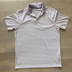 Nike Dri-Fit Purple & White Golf Polo Medium (M)